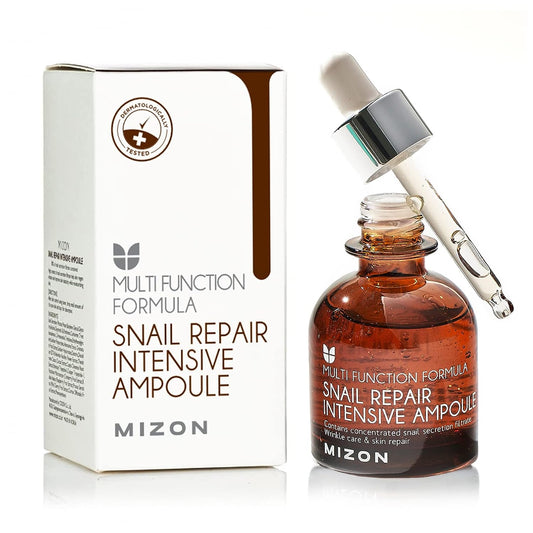 MIZON - Snail Repair Intensive Ampoule: Expert Wrinkle Care & Skin Nutrition (30ml)