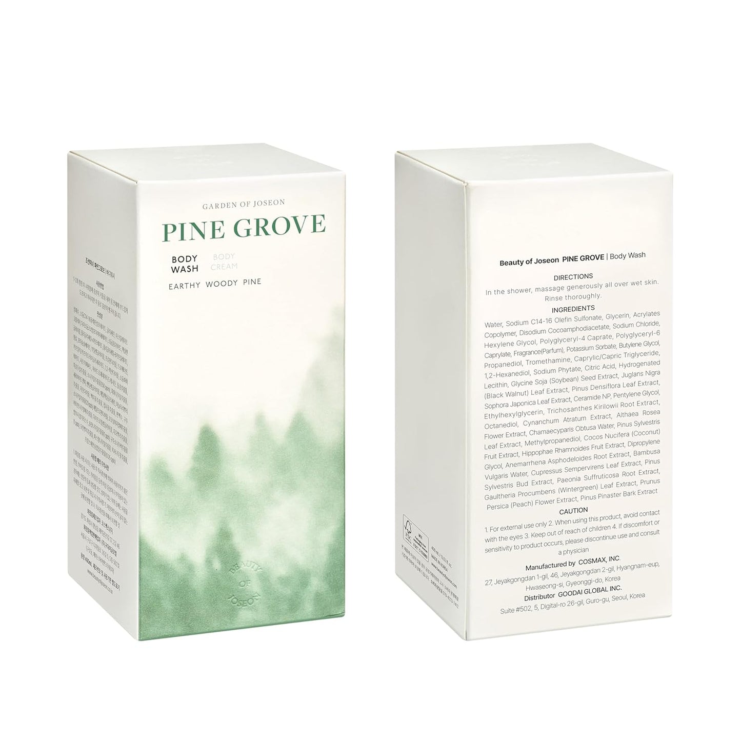 Beauty of Joseon Pine Grove Body Wash - 400ml (13.5 fl. oz)