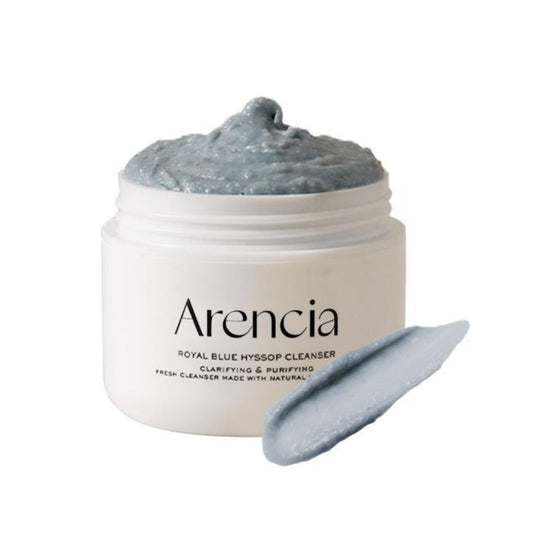 ARENCIA Blue Hyssop Cleanser 120g - Gentle Face Wash for Hydration & Soothing