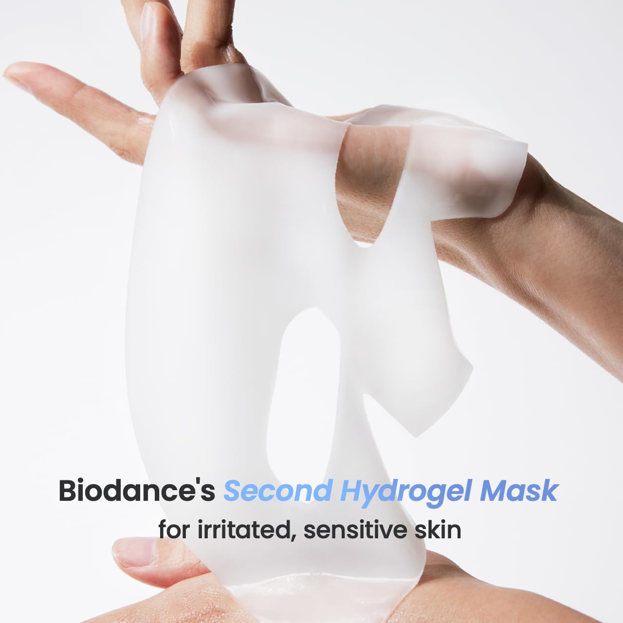 BIODANCE Hydro Cera-nol Real Deep Mask - Overnight Hydrogel Mask for Soothing & Moisturizing 1.19oz x 4ea