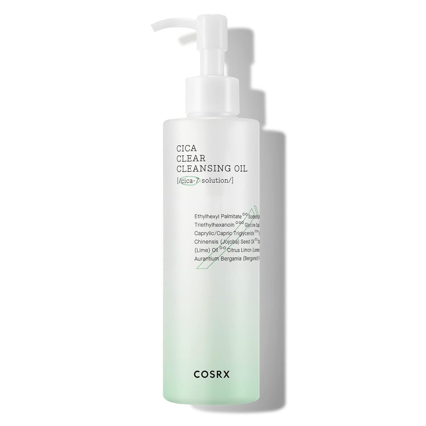 COSRX Pure Fit Cica Cleansing Oil, 6.76 fl. oz / 200ml - Purifying Light Oil for Sensitive Skin