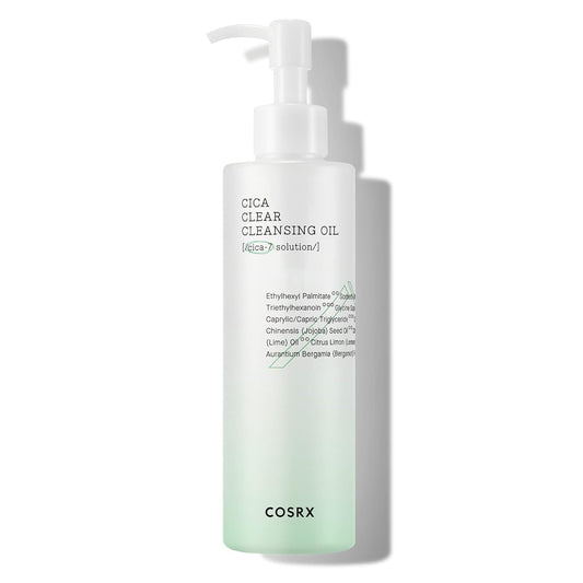 COSRX Pure Fit Cica Cleansing Oil, 6.76 fl. oz / 200ml - Purifying Light Oil for Sensitive Skin