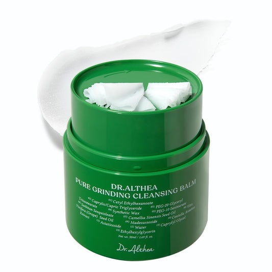 Dr.Althea Pure Grinding Cleansing Balm – Gentle Makeup Remover with Madecassoside (1.69 Fl Oz)