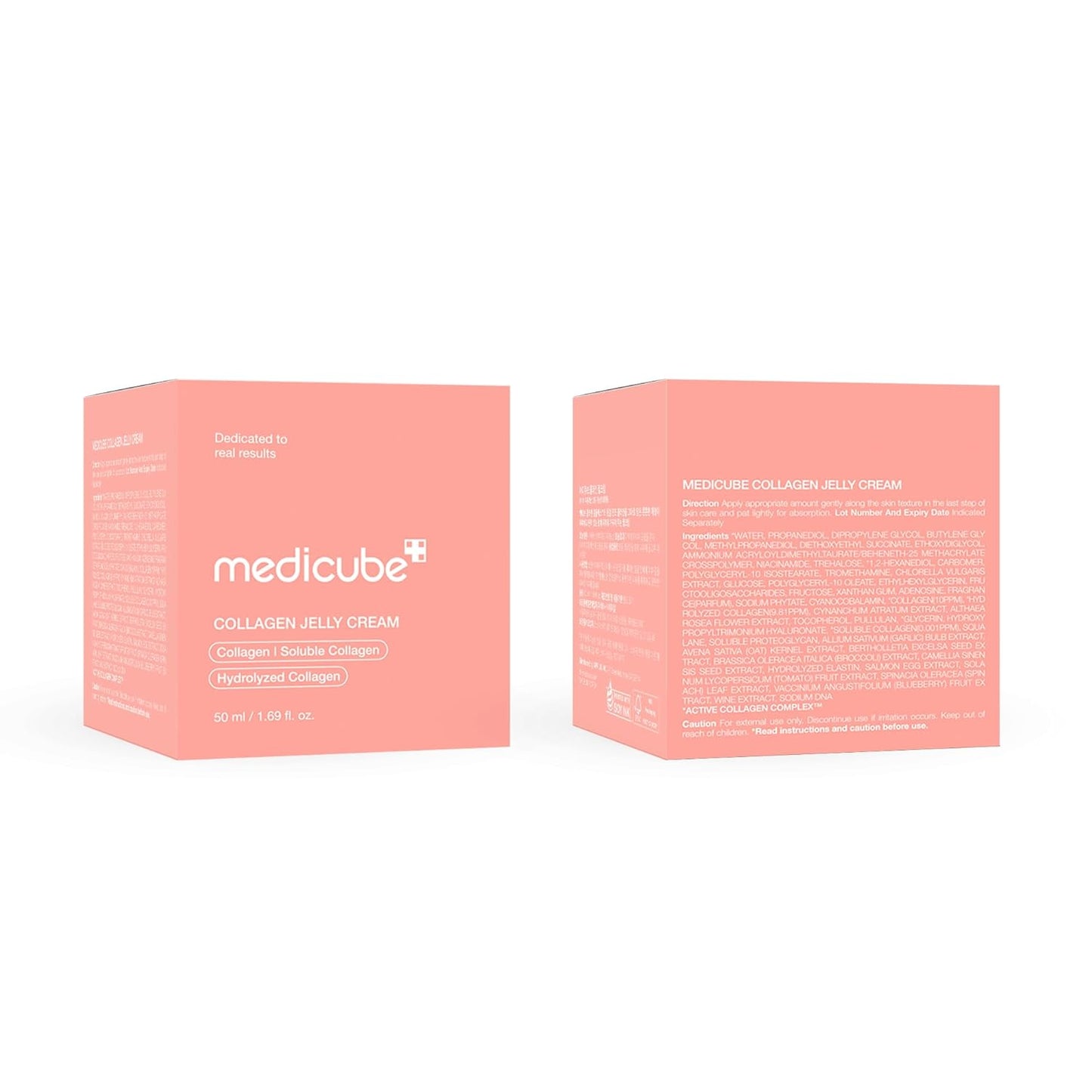 Medicube Collagen Jelly Cream 110ML - Niacinamide & Hydrolyzed Collagen for Hydration & 24h Glow