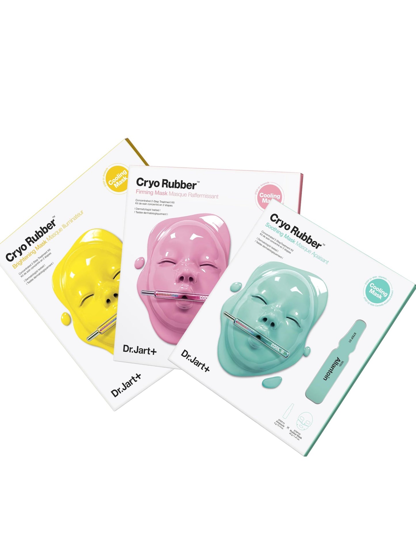 Dr.Jart+ Cryo Rubber Face Mask with Collagen, Soothing Moisturizing, Brightening 1.41 oz