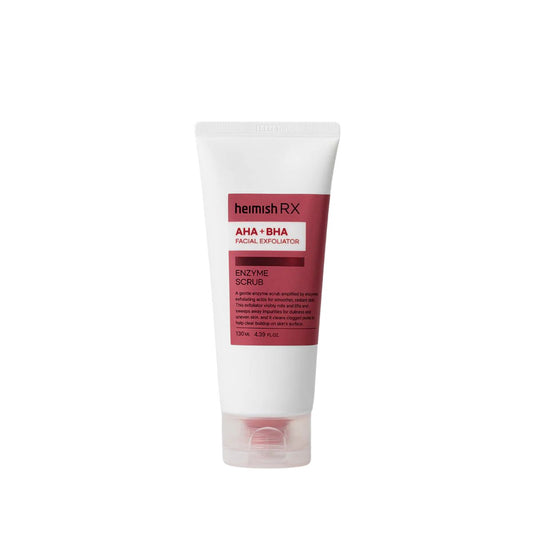 Heimish RX AHA BHA Enzyme Scrub 130ml – Gentle Exfoliating & Pore Care Cleanser