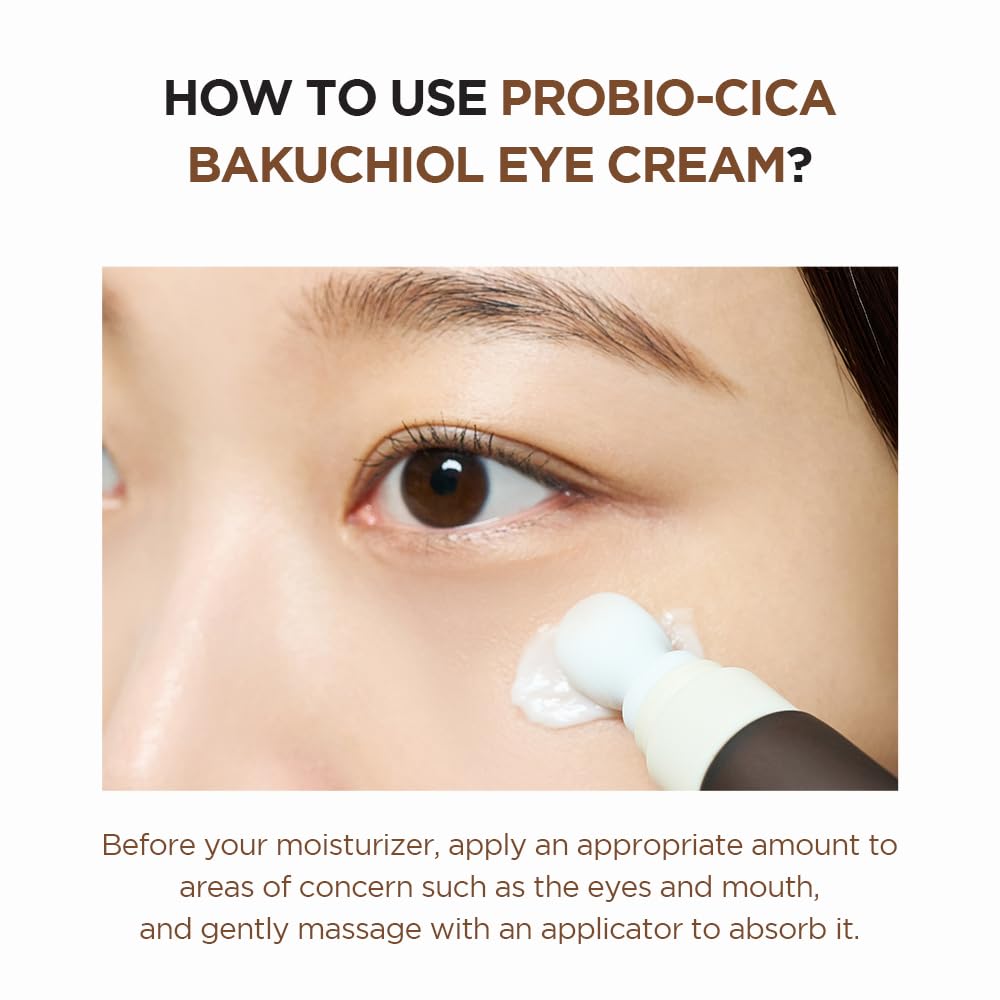 SKIN1004 Madagascar Centella Probio-Cica Bakuchiol Eye Cream 20ml - Anti-Aging Eye Cream with Centella & Bakuchiol