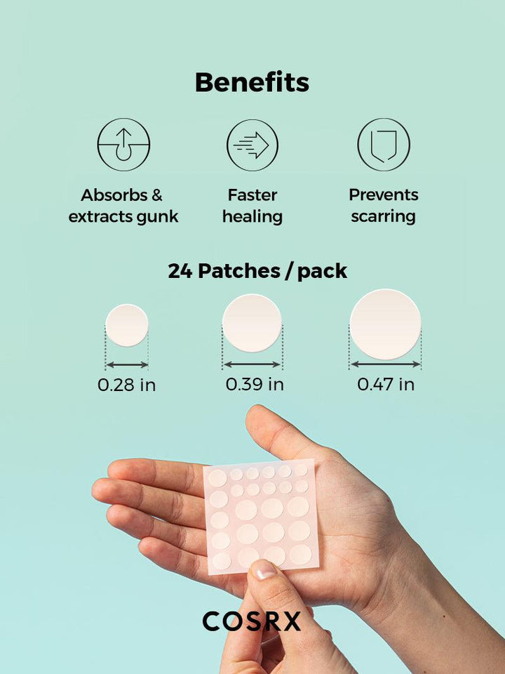 COSRX - Acne Pimple Master Patch: Fast-Acting Hydrocolloid Treatment for Blemishes