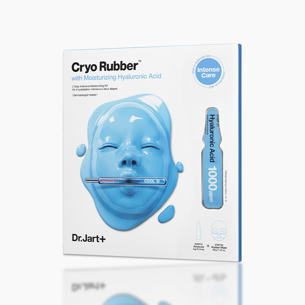 Dr.Jart - Cryo Rubber Face Mask: Intense Hydration with Hyaluronic Acid