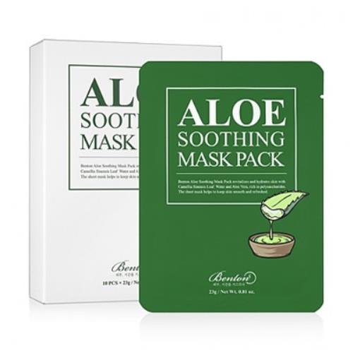 ALOE SOOTHING MASK PACK (1ea = 10sheets) esBeauty