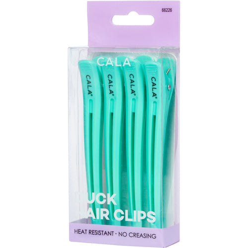 DUCK HAIR CLIPS | TEAL (4PK) esBeauty