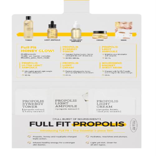 Full Fit Propolis Sachet Set (Toner 1.5ml, Ampoule 1.5ml, Cream 1.5ml) esBeauty