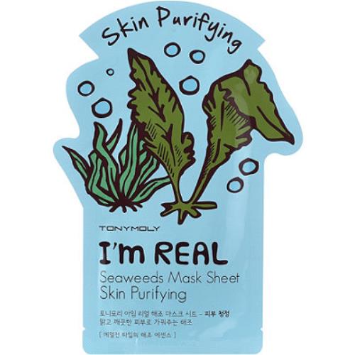 I`m REAL Seaweeds Mask Sheet Skin Purifying esBeauty