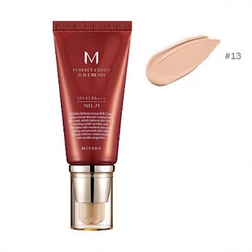 M Perfect cover BB cream SPF42 PA+++ #13 esBeauty