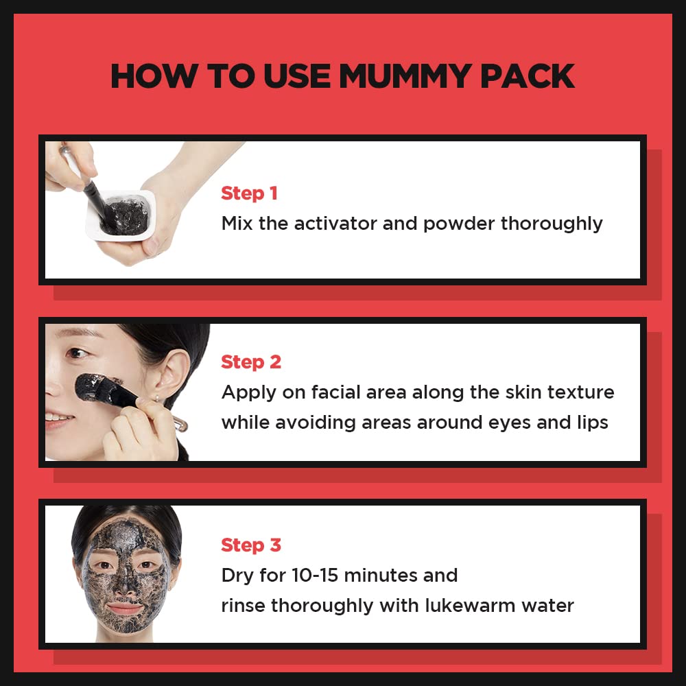 SKIN1004 Zombie Beauty Mummy Pack & Activator Kit - Wrinkle Treatment, Smoothing, Skin Refining esBeauty