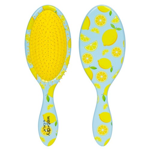 WET-N-DRY DETANGLING HAIR BRUSH (LEMON) esBeauty