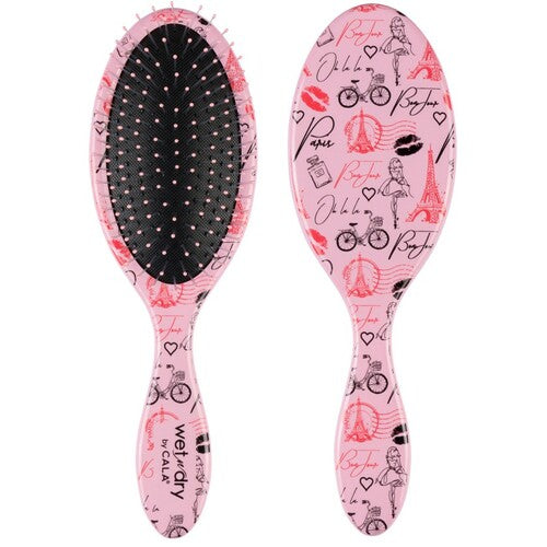 WET-N-DRY DETANGLING HAIR BRUSH (PARISIAN POSTCARD) esBeauty